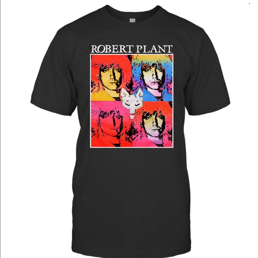 Robert Plant Tour T-Shirt FRONT DESIGN ONLY